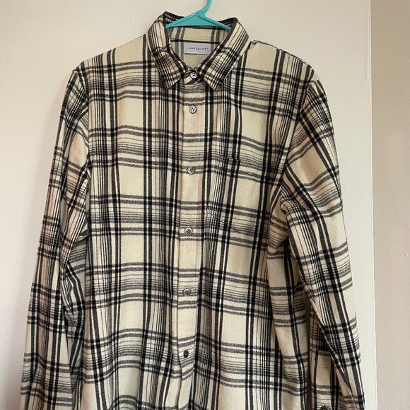 John Elliott Button Down Flannel - Size Large/ 3. Originally purchased for $150. - Picture 1 of 5